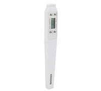 Annadue Thermomètre Alimentaire Numérique, Thermomètre de Poche électronique de Haute Précision avec Sonde pour la Cuisine, la Cuisson du café au Lait, à Lecture Instantanée, étanche (WHITE)