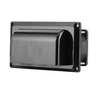 Annadue Ventilateur d'extraction d'air Latéral, Noir 12V, Remorque de Camping-car RV, Ventilateur 'aération Accessoire pour Bateau, Yacht Marin, évent Latéral avec Couvercle