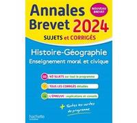 Annales BREVET 2024 - Histoire-géo-EMC Christophe Saïsse (Auteur)