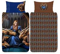 ANNE STOKES Housse de couette réversible pour lit simple