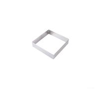 Anneau à gâteau réglable en acier inoxydable pour moule à tarte, mousse et dessert, passe au lave-vaisselle (30,5 cm)