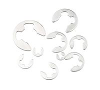 Anneau à pression de type E en acier inoxydable 304, anneau retenue ouvert forme Φ1,5 Φ15, clip for la fixation rainure l'arbre(Φ3 [40 pieces])