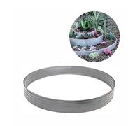 Anneau arbre alu 140mm x 1m bordure ronde jardin