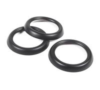 Anneau Autocollant Décoratif De Sortie D'air Tableau Bord, Accessoires D'intérieur Décoration Automobile 3pes Pour Mazda MX-5 2016 - 2023 autocollants(Matt black)