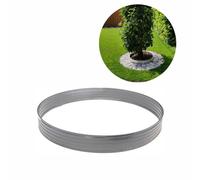 Anneau d'arbre en aluminiumminium hauteur 100 mm diamètre 0.8 m bordure ronde pour jardin parterre gazon