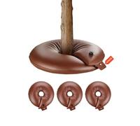 Anneau D'arrosage D'arbres-VEVOR- 4 Paquets-Sac D'arrosage-60,6 L-Bague D'irrigation Rechargeable Robuste-pour Irrigation Label