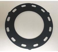 Anneau de brûleur 195 / 125 mm poêle à mazout supérieur Insert de chauffage à mazout Fonte grise