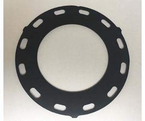 Anneau de brûleur 195 / 125 mm poêle à mazout supérieur Insert de chauffage à mazout Fonte grise