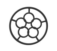 Anneau de brûleur de poêle - Support de casserole, réducteur de l'anneau | d'air en fer | Rack de cuisson sans glissement pour petits pots, bouilloires de café, chauffage équilibré, stabilité
