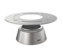 Weber Grill Régulateur de chaleur 7666 – Anneau diffuseur Vortex 57 cm Acier inoxydable
