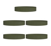 vidaXL Anneau pour plantes 5 pièces Vert olive 120 x 120 x 20 cm