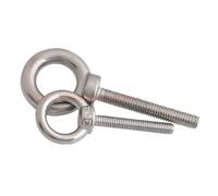 Anneau De Levage Boulon à œil en acier 304 M3 M4 M5 M6 M8 M10 M12 M14 M16 M20, boulon de levage marin, anneau vis, trou boucle for le câbles et(70mm,M5(2pcs))