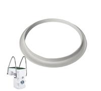 Anneau de panier à skimmer pour piscine encastrée - Cadre de filtre antidérapant - Adaptateur de panier à skimmer interne et externe - Pour tuyau d'eau, tuyau intérieur et extérieur, jardin, piscine