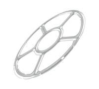 Anneau de Pot en Alliage de Zinc Argenté Cuisine, Support Multi-usages | Petites Casseroles et Cafetières, Facile à Installer, Stable, Résistant à Déformation, Usage la Cuisine