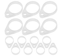 Anneau de Sécurité pour Appareil Auditif en Silicone, Lot 30 Pièces | Cordon Anti-perte, Trou 9mm, Fixation Amovible, pour Aides Auditives, Usage Quotidien