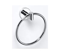 Anneau de serviette de douche OMEGA en laiton chromé16cm-Sans adhésive--