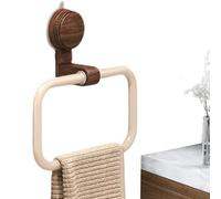 Anneau de serviettes - Porte-serviette à main, porte-gobelet d'aspiration | Accessoires de salle de bain au design moderne Rangement sans perçage sans trou, hôtels pour la maison, les restaurants, les
