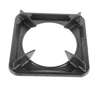 Anneau de Support pour Wok en Fer, Grille Antidérapante pour Cuisinière Gaz | Réducteur Noir pour Brûleur, Chauffe Uniformément, Contrôle de Chaleur, Accessoire Domestique pour Cuisson sur Plaque