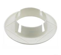 Anneau de trou mural décoratif pour tuyau de climatisation 63 mm (75) | Pour trous de 57 à 63 mm, design sans couture, résistant aux intempéries, cache les espaces, amélioration de la maison