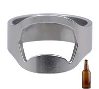 Anneau d'ouvre-bouteille de doigt, anneau d'ouvre-bouteille en acier inoxydable,Ouvre-bouteille de bière | Bijoux de mode en acier inoxydable, Gadget de cuisine d'anneau d'ouvreur de bière, ouvre-boît