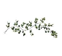 Anneau lumineux en forme de , largement utilisé, 180 cm, guirlande lumineuse de verdure artificielle, feuilles de vigne, alimentées par piles, pour fête, cheminée, porche, extérieur, jardin