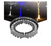 Anneau Lumineux LED Pour Câlin D'arbre - Éclairage D'arbre Coloré De Jardin Extérieur Étanche De 12 W, Projecteur LED 111-240 V, Projecteur D'arbre Extérieur En Aluminium Moulé Sous Pression(Warm Ligh