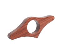 Anneau Porte-Page Pouce Accessoire De Lecture En Noyer Assistant Pour La