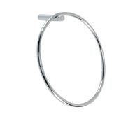 Anneau porte serviette hashi diam. 20 cm chrome - CRISTINA ONDYNA SHHS0751