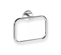 Anneau porte-serviette rectangulaire ALFA en zinc 21,2 x17 x5,5 cm