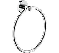 Anneau porte-serviettes Bravat Varuna 778410 chromé, fixation adhésive/à vis