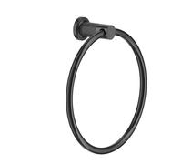 Anneau porte-serviettes Gessi Inciso pour montage mural, 58509707, Couleur: Métal noir brossé PVD