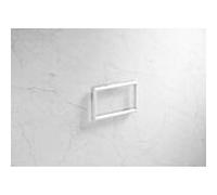 Anneau porte-serviettes Hewi System 900 900.09.00260 DX acier inoxydable thermolaqué blanc mat profond, fermé
