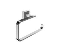 Anneau porte-serviettes Moderne 26 cm Chrome