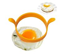 Anneaux à œufs en silicone anti-adhésif pour faire des crêpes | Moule circulaire à œufs pour frire des œufs - Gadgets de cuisine - Cuisine du petit déjeuner - Pour le camping et l'intérieur