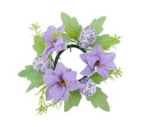 Anneaux de bougies de Pâques couronnes de printemps robustes Guirlande de | Œuf de Pâques artificiel fait à la main pour couronne de printemps, centre de table, décoration de porte d'entrée
