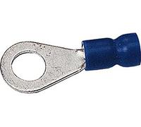 Anneaux de serrage, dimensions 1,5-2,5 mm, 100 pièces, couleur bleue, modèle M6
