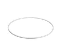 Anneaux En Métal, Revêtu, Blanc, 35 Cm
