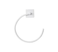 Anneaux Porte Serviette Adhésif "Fixeo" 20cm Blanc