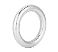 Anneaux Ronds Soudés, Joint Torique Soudé 304 en Acier Inoxydable Cercle de Joint Torique Poli 12x50mm Anneau Soudé Marin, Bateau