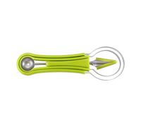 Anneome Accessoires pour magasin de fruits Fruit Scoop, Boule de pastèque, Acier Inoxydable et PP, 1 set, poignée confortable, pour housewarming day et fruit carving