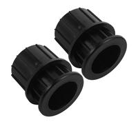 Anneome Accessoires pour Supports de Parasol, 4 Pièces en Plastique Noir, Bouchons avec Installation Facile, Diamètre 1,5 ou 1,9 Pouces, Utilisation en Extérieur sur Pelouse ou
