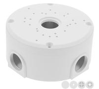 Anneome Boîte de Jonction Électrique Étanche Protection L'humidité en Plastique Blanche Installation Murale ou Plafond pour Caméra et Rallonge Usage Intérieur et Extérieur