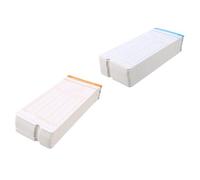 Anneome Cartes de Présence Mensuelles 200 Feuilles Papier Cartonné pour Contrôle des Heures de Travail en Bureau Simple et Fonctionnel