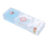 Anneome Minuteur Liquide Créatif Bleu en Acrylique avec Effet Goutte d'Huile, Ornement de Bureau Apaisant pour Enfants et Décoration de Table à Domicile
