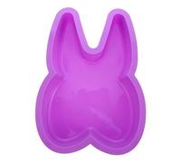 Anneome Moule à Gâteau en Silicone pour Dent, Oreilles de Lapin, Moule Alimentaire en Silicone, Résistant à la Chaleur et au Froid, pour Pâtisserie et Fêtes de Noël Couleur Aléatoire