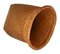Anneome Panier de Rangement en Rotin Tressé Naturel pour Vêtements et Déchets, Surface Lisse, Décoration Élégante pour Salon ou Hôtel, Panier Ménager Polyvalent