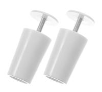 Anneome Pièces de Rechange pour Stores en Alliage d'Aluminium 2pcs Butées pour Volet Roulant Compatibles avec Rideaux Usage Quotidien