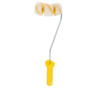 Anneome Pinceau Spécial Tuyau 3 Roues avec Poignée Ergonomique Brosse À Rouleau pour Peinture Surfaces Courbes Tuyaux Et Barres Métalliques