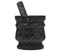 Anneome Presse-ail et Pilules Manuel en PP, Broyeur d'ail, Outil Cuisine Pratique, Facile à Nettoyer, 1 Set avec Pestle pour Cooking Kitchen