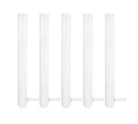 Anneome Tube à Essai Verre Borosilicaté Bras Latéral pour Élevage de Fourmis, Lot de 5 Tubes en Verre Haute Fiabilité pour Biologie et Entomologie